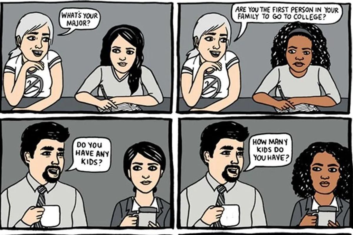 A 10 Panel Comic Explores A Subtle Kind Of Racism Many People Of Color Experience Upworthy