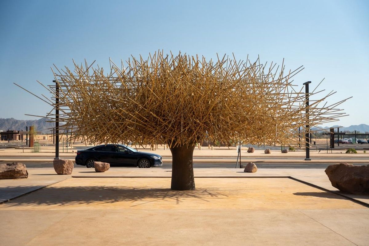 Arte Safar in mostra all\u2019Aeroporto Internazionale di AlUla