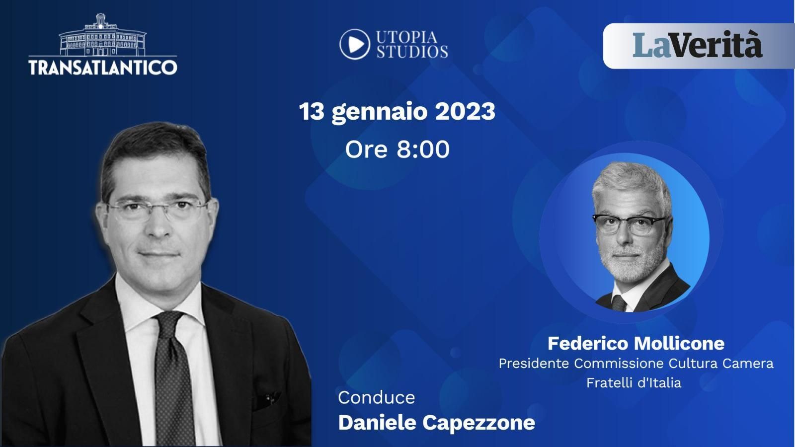 Mollicone a Transatlantico: «Il futuro è la detrazione fiscale sul consumo culturale individuale»