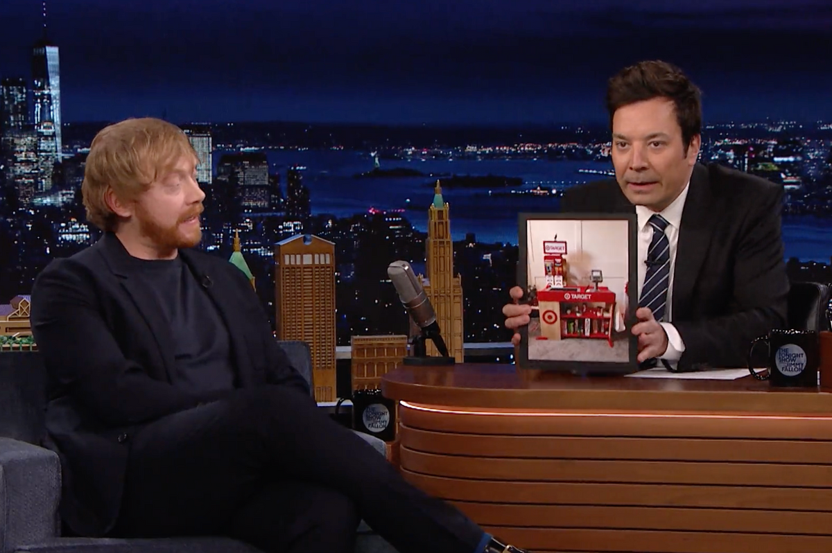 Rupert Grint; Target; Harry Potter; Jimmy Fallon; toddlers