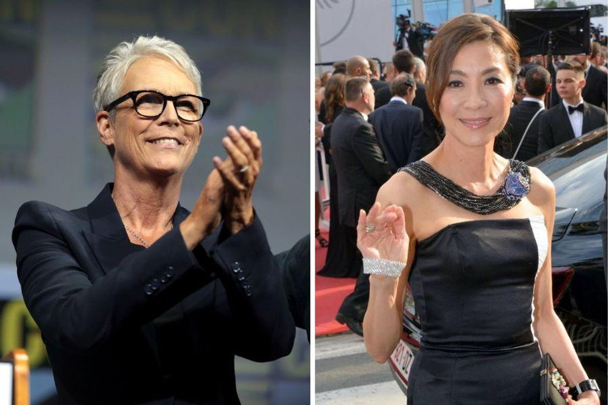 Viral post shows Jamie Lee Curtis hyping Michelle Yeoh's win - Upworthy