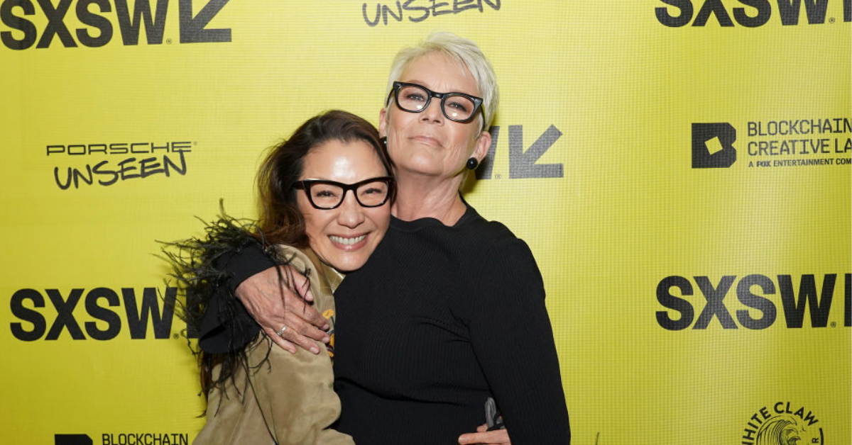 Michelle Yeoh and Jamie Lee Curtis