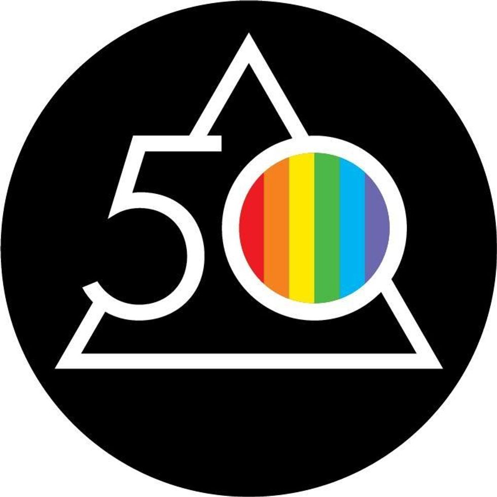 Pink Floyd's new logo for the 50th anniversary of The Dark Side of the Moon