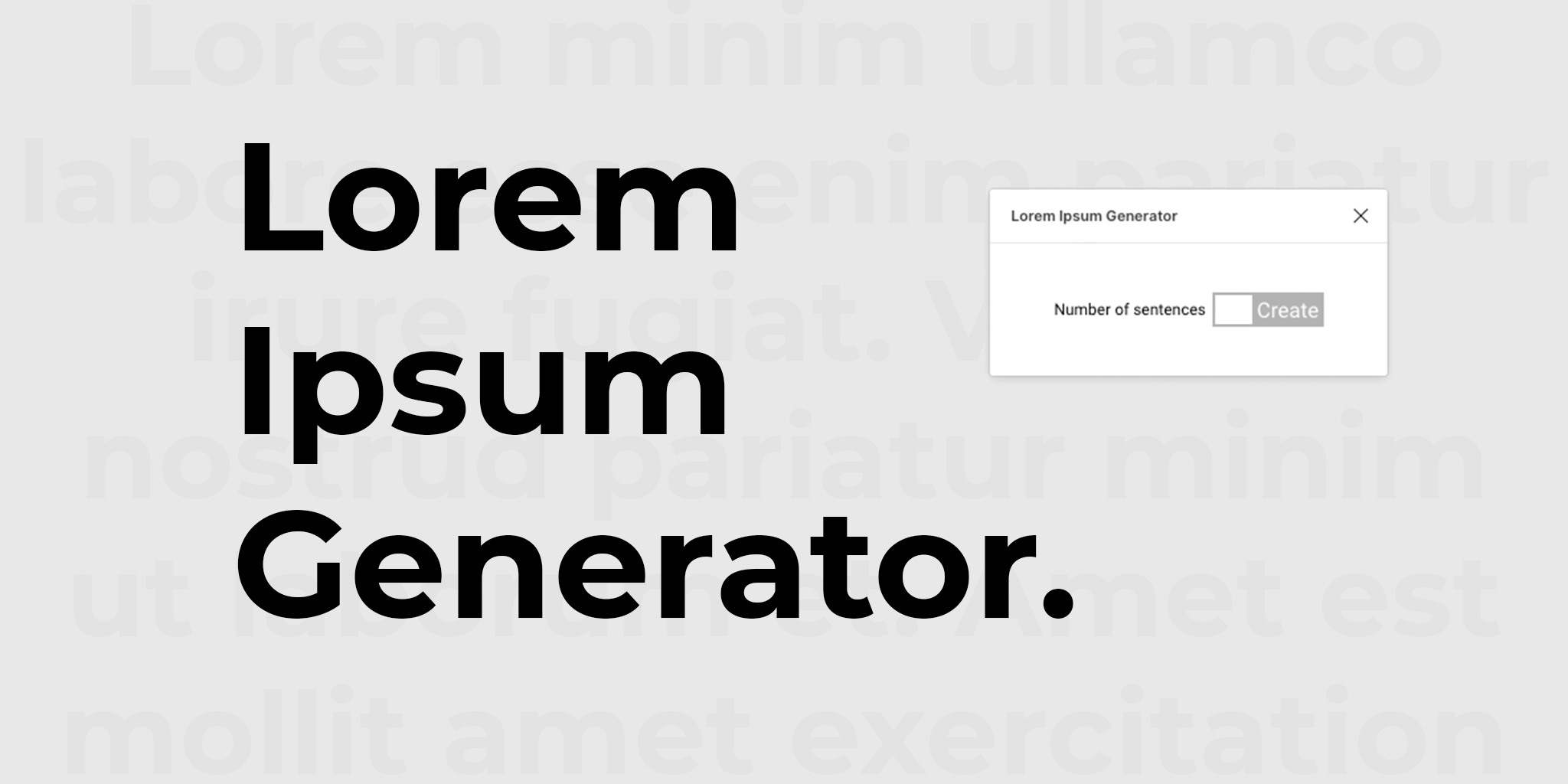 Shake Up Your Design Mockups With Lorem Ipsum Generator