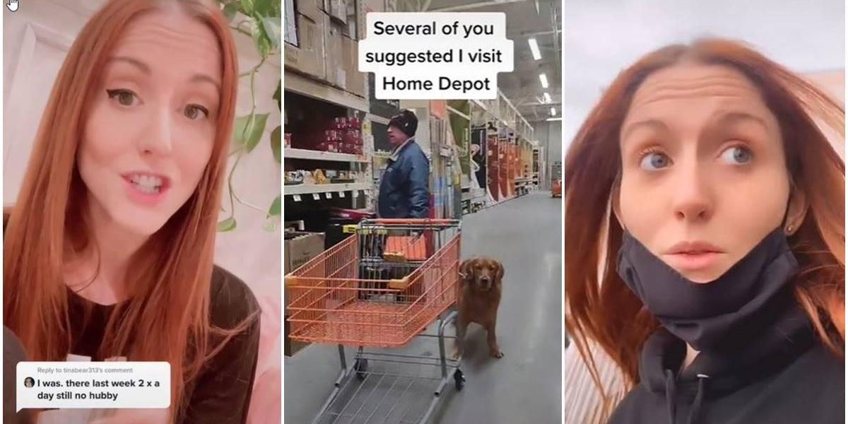 Women are shopping at Home Depot to meet a man. Now the store is