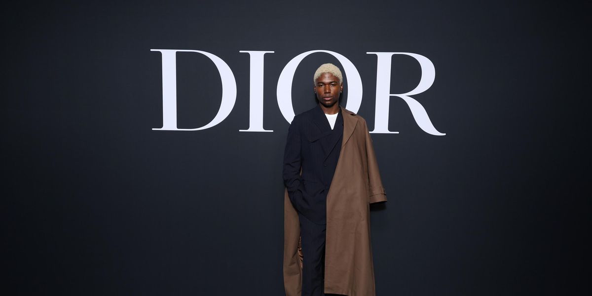 Deon Hinton's Dior Men Show Photo Diary