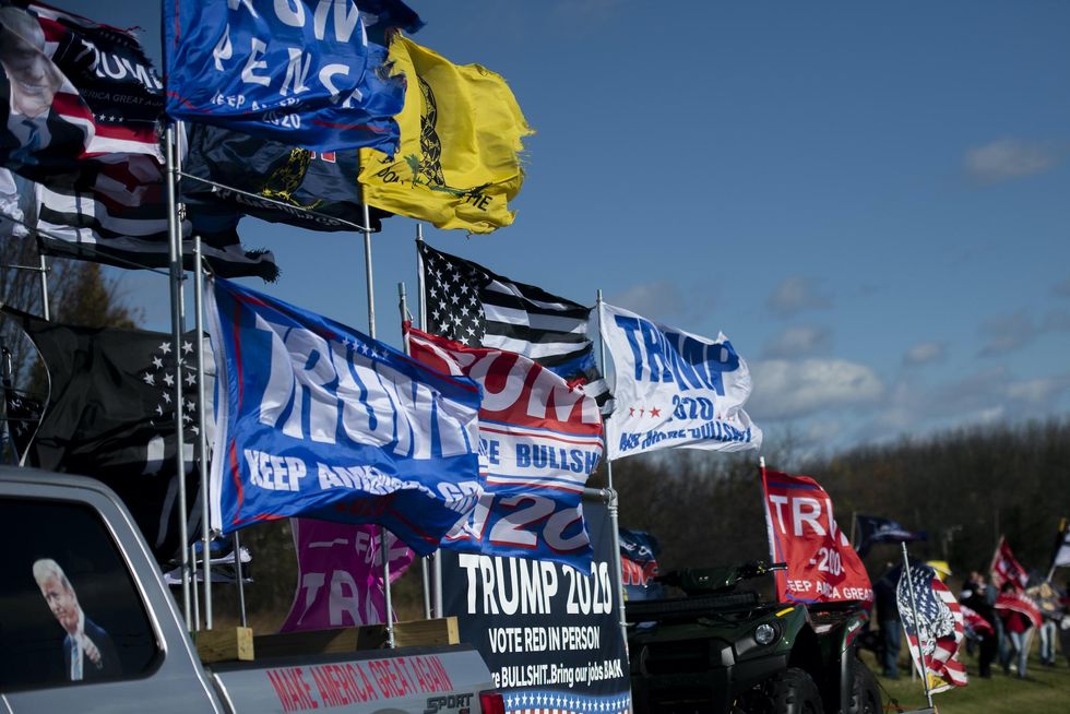 Louisiana trucker suing city over ordinance preventing him from flying flags with vulgar message against Biden and his supporters