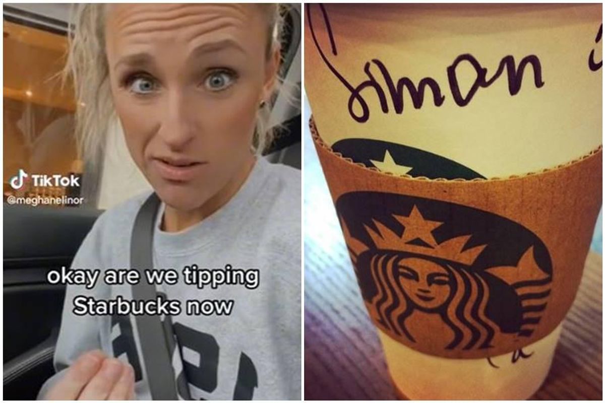 starbucks tips, tipping culture, meghan elinor