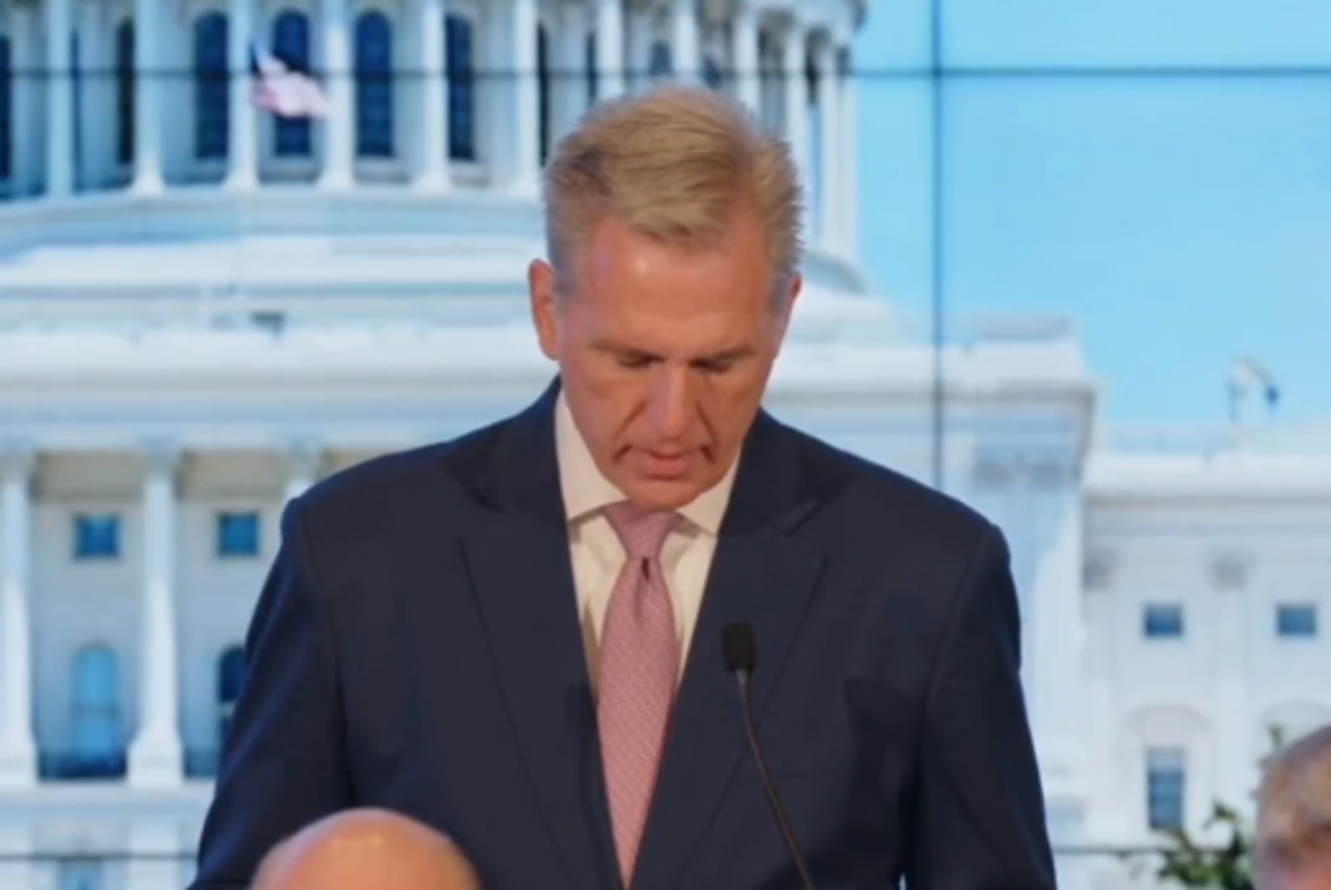 Kevin McCarthy Went To A Gay-Hatin' Trans-Hatin' Christian Fascist Hootenanny Yesterday!