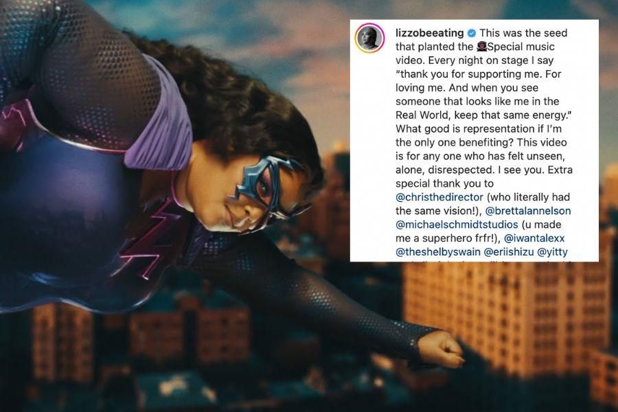 lizzo special music video