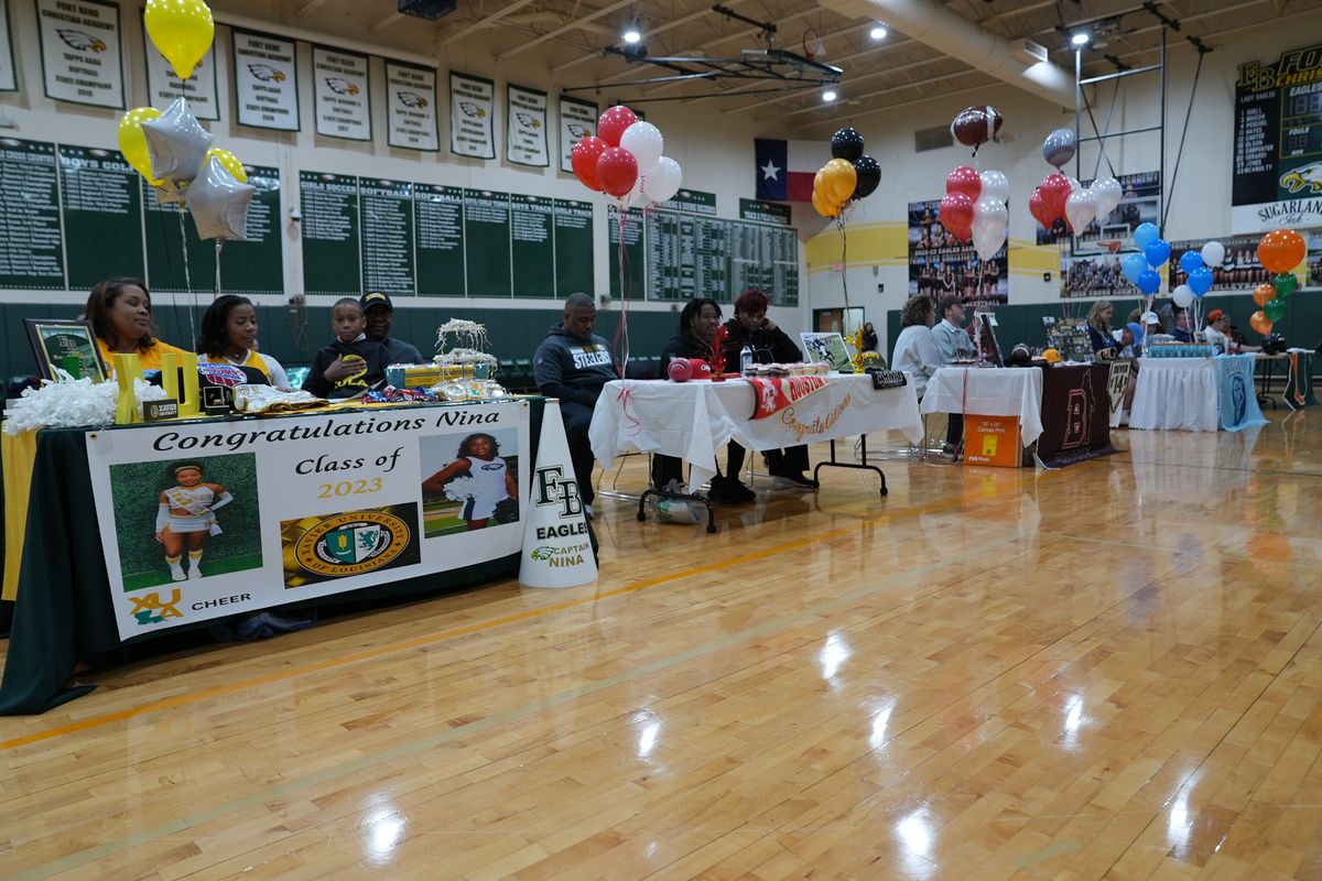 FBCA Student-Athletes Sign National Letters of Intent to Continue Athletic Careers at Collegiate Level