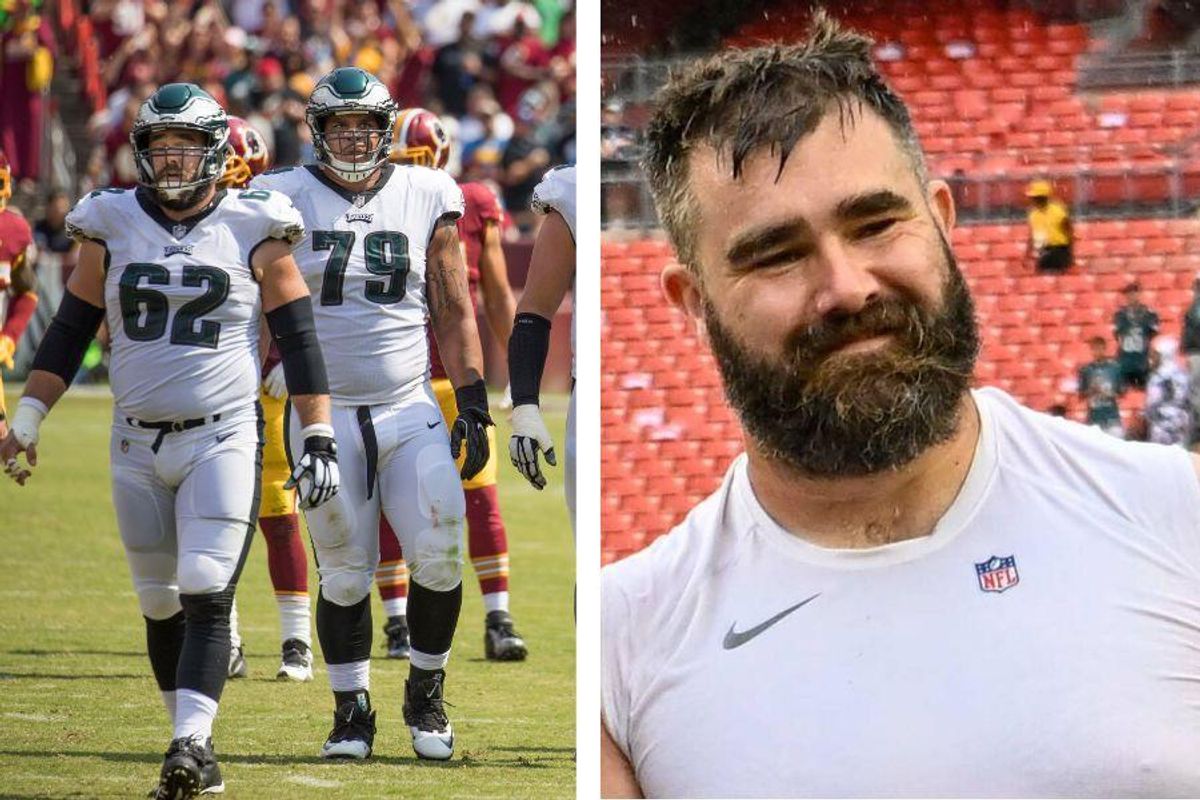 Jason Kelce; Kylie McDevitt; Philadelphia Eagles; Kelce brothers; Super Bowl
