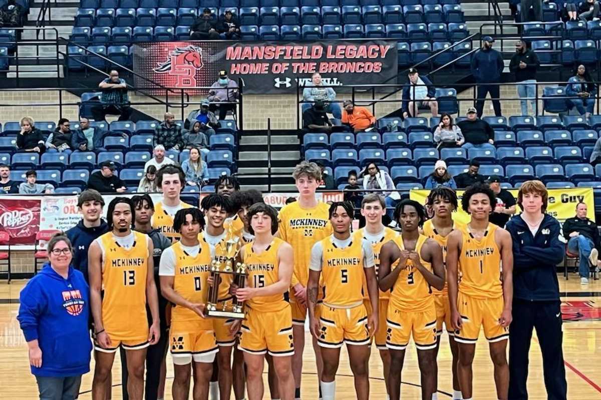 HIGHLIGHT VIDEO: McKinney High Lions vs. Allen Eagles boys hoops
