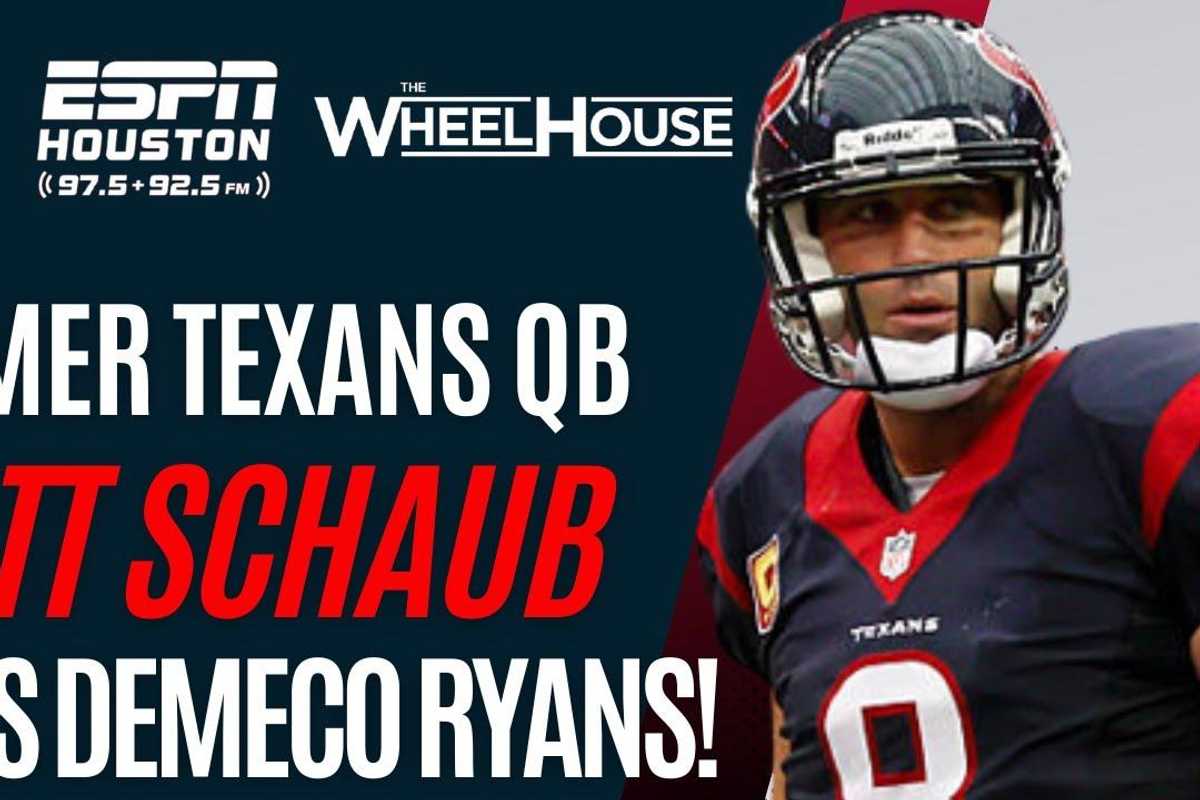 Former Houston Texans QB Matt Schaub dishes on DeMeco Ryans hire