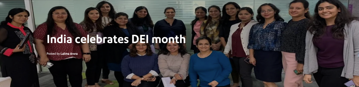 India celebrates DEI month