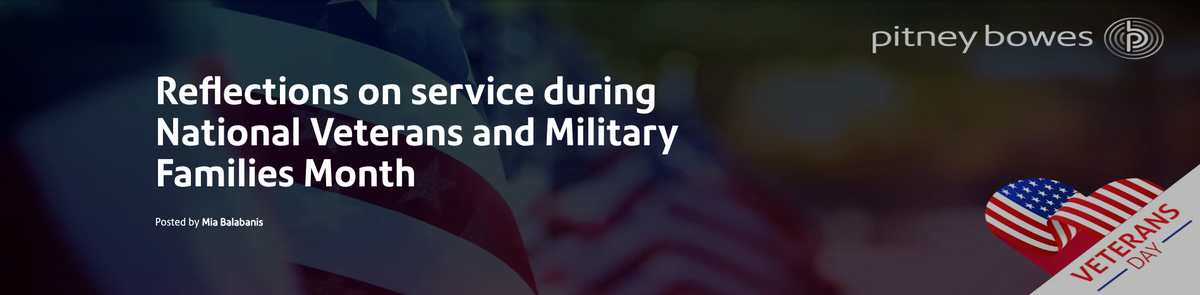 Reflections on service during National Veterans and Military Families Month