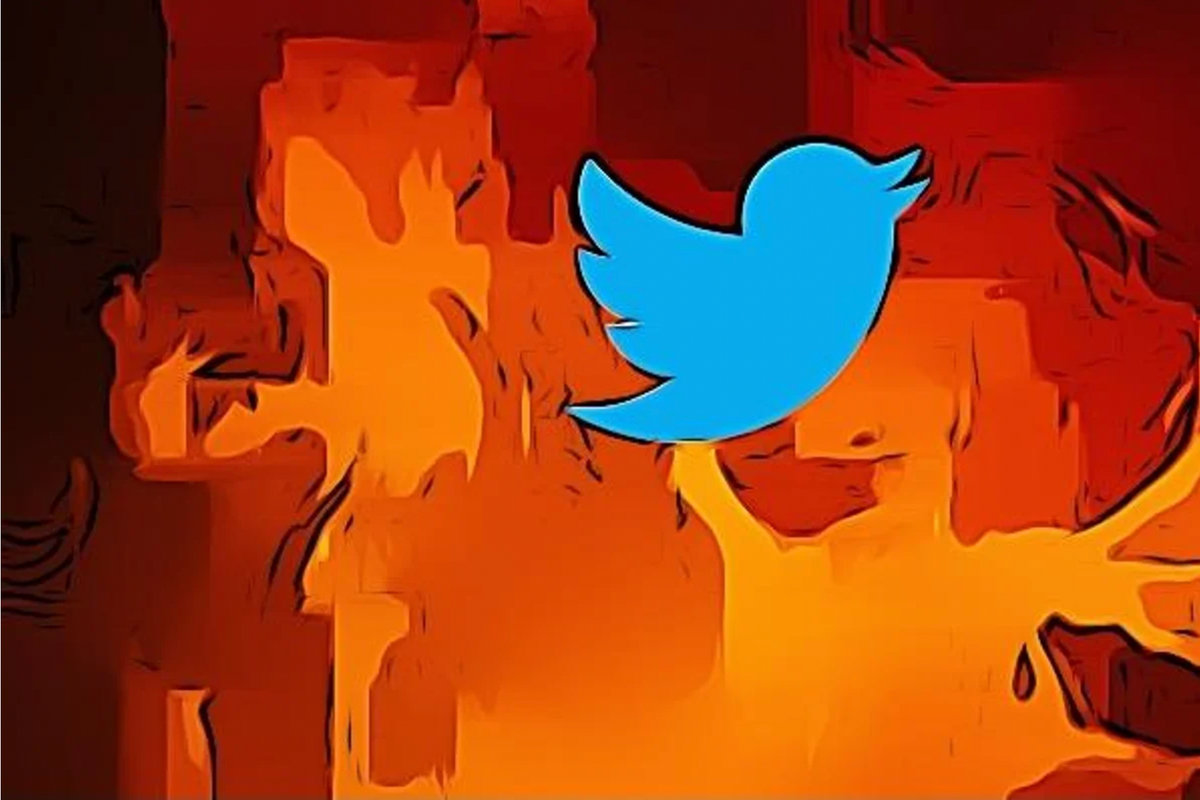 Twitter on fire