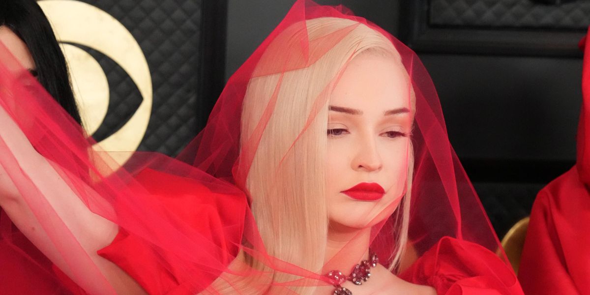 Behind Kim Petras' Fire Red Glam at the 2023 Grammys