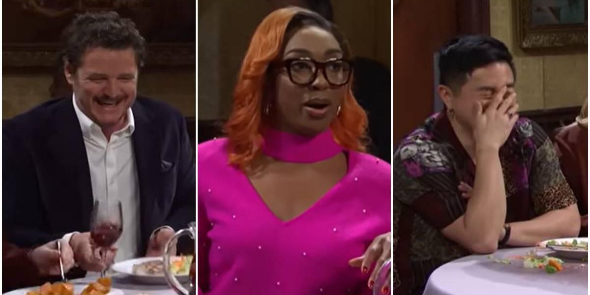'SNL' cast can't keep it together during a sketch where Ego Nwodim battles her steak dinner