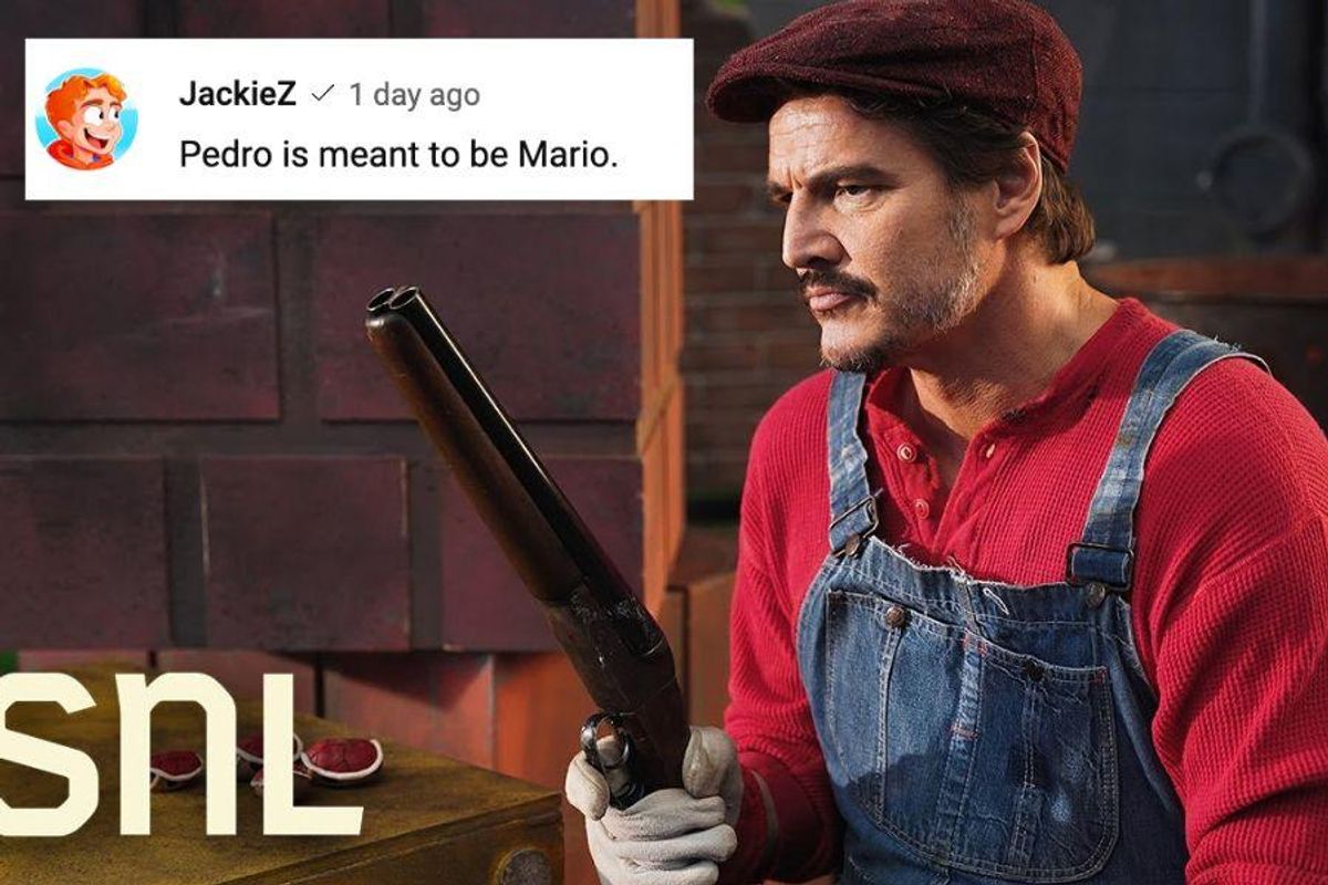 mario kart snl, pedro pascal mario