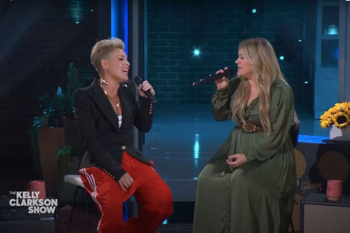 Pink on The Kelly Clarkson Show