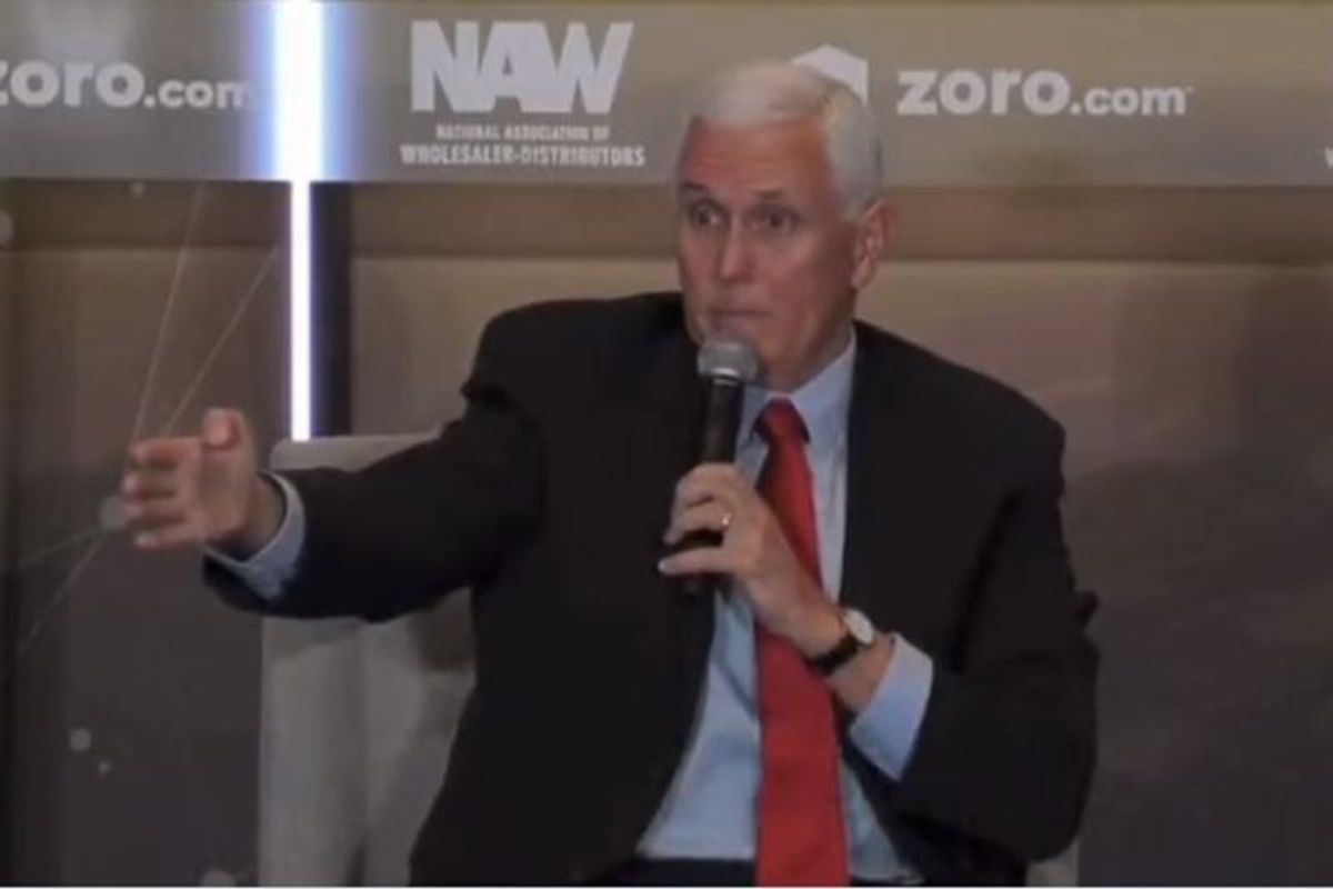 Mike Pence Sews Up 2024 GOP Nomination With Hot New Idea: 'Privatize Social Security'
