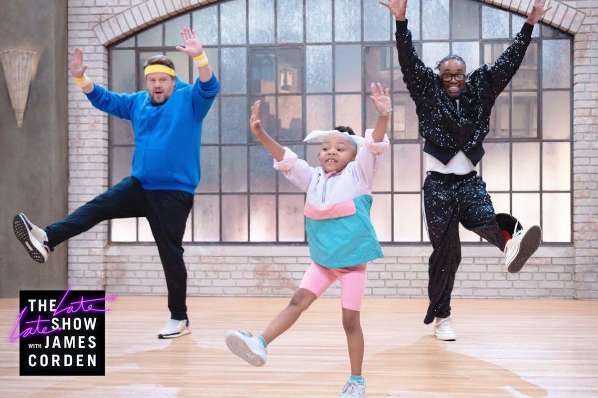 billy porter, james corden. toddlerography
