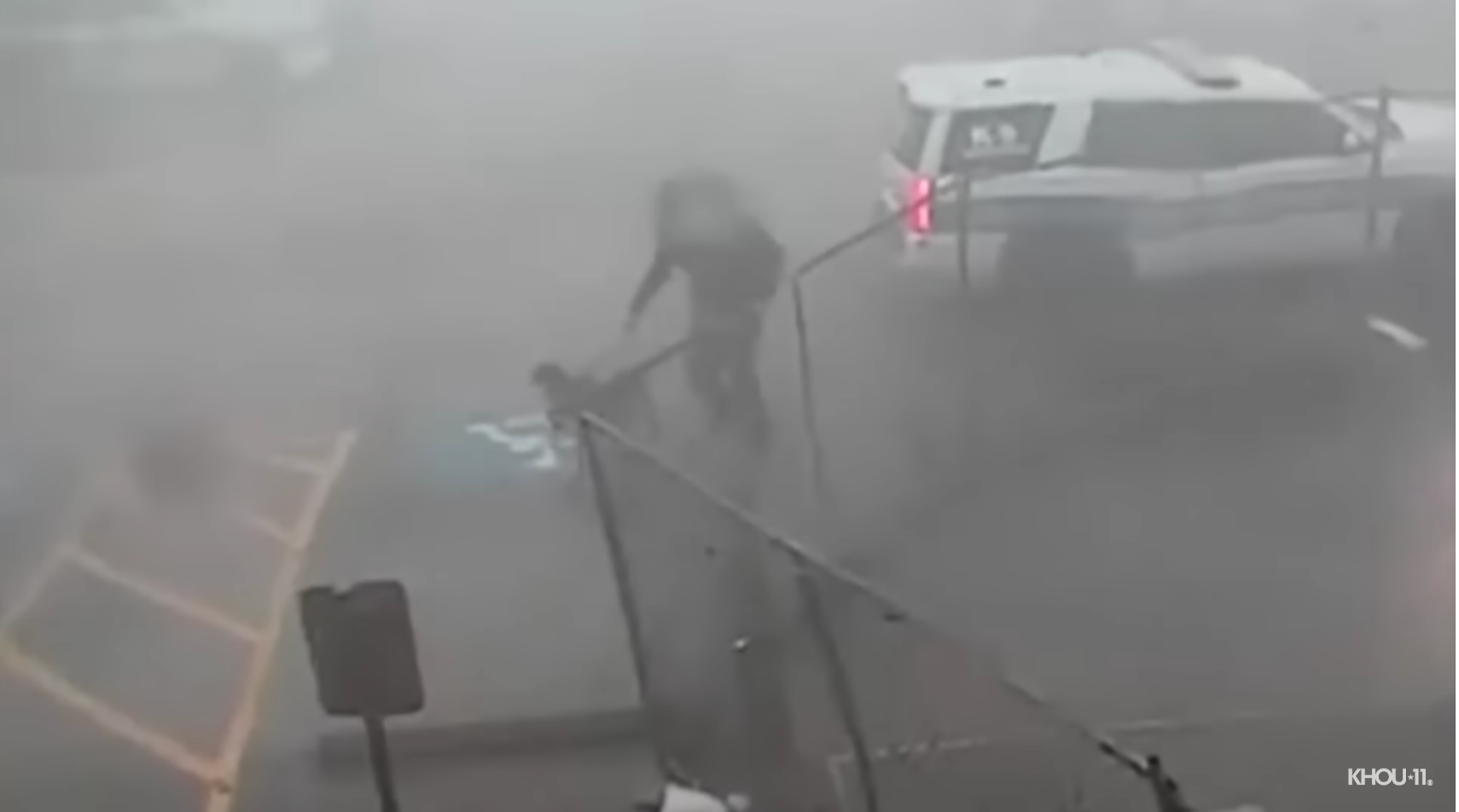 tornado; deer park, Texas; police officer; k-9 