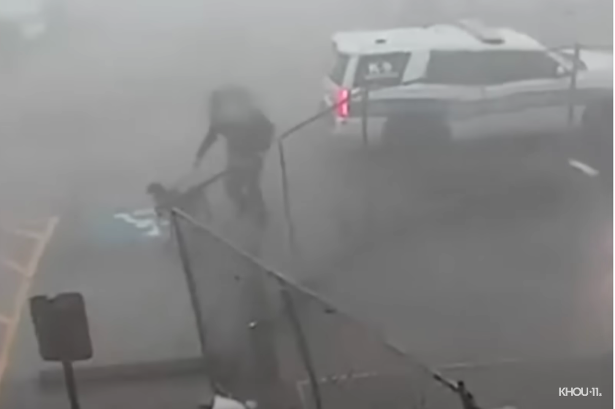 tornado; deer park, Texas; police officer; k-9