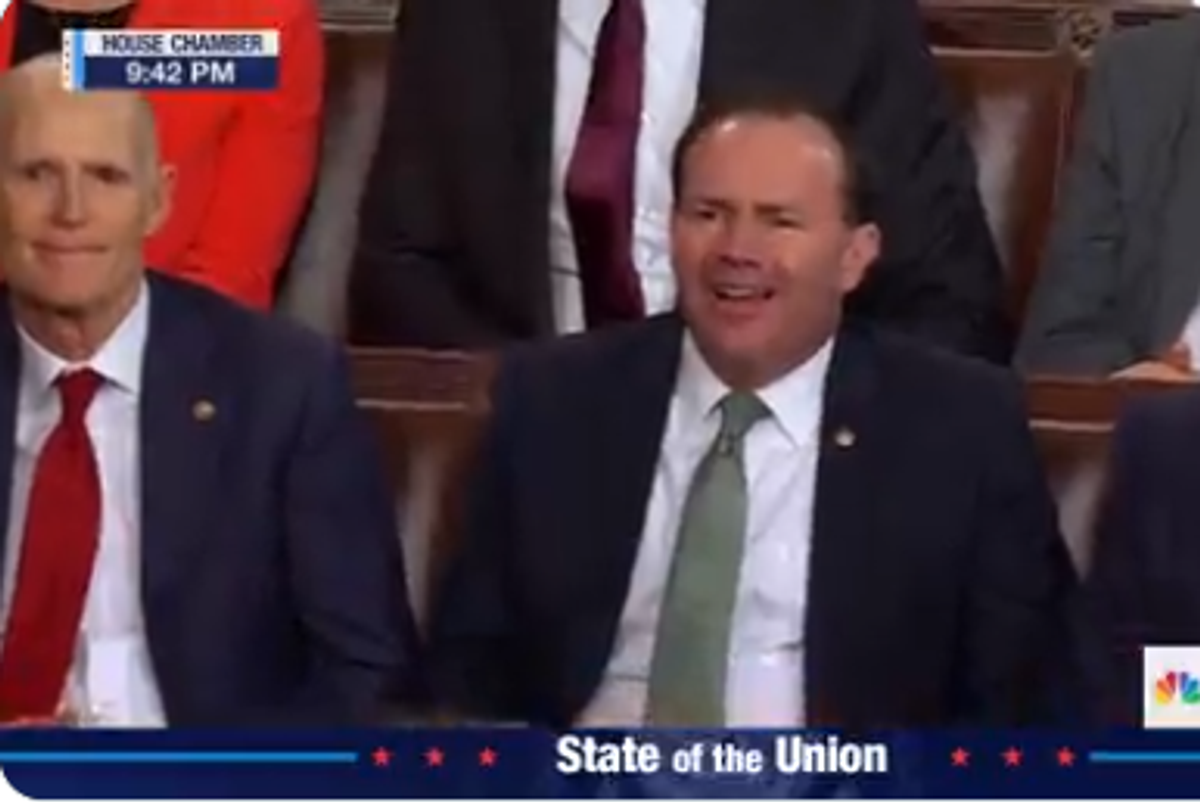 All Fun And Games Until Biden Pants-es Rick Scott And Mike Lee With America Watching