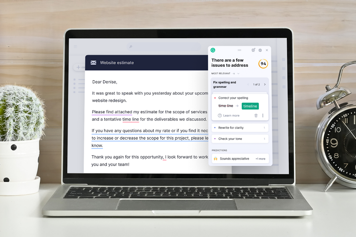 Grammarly’s Tone Detector Is a Professional’s Dream