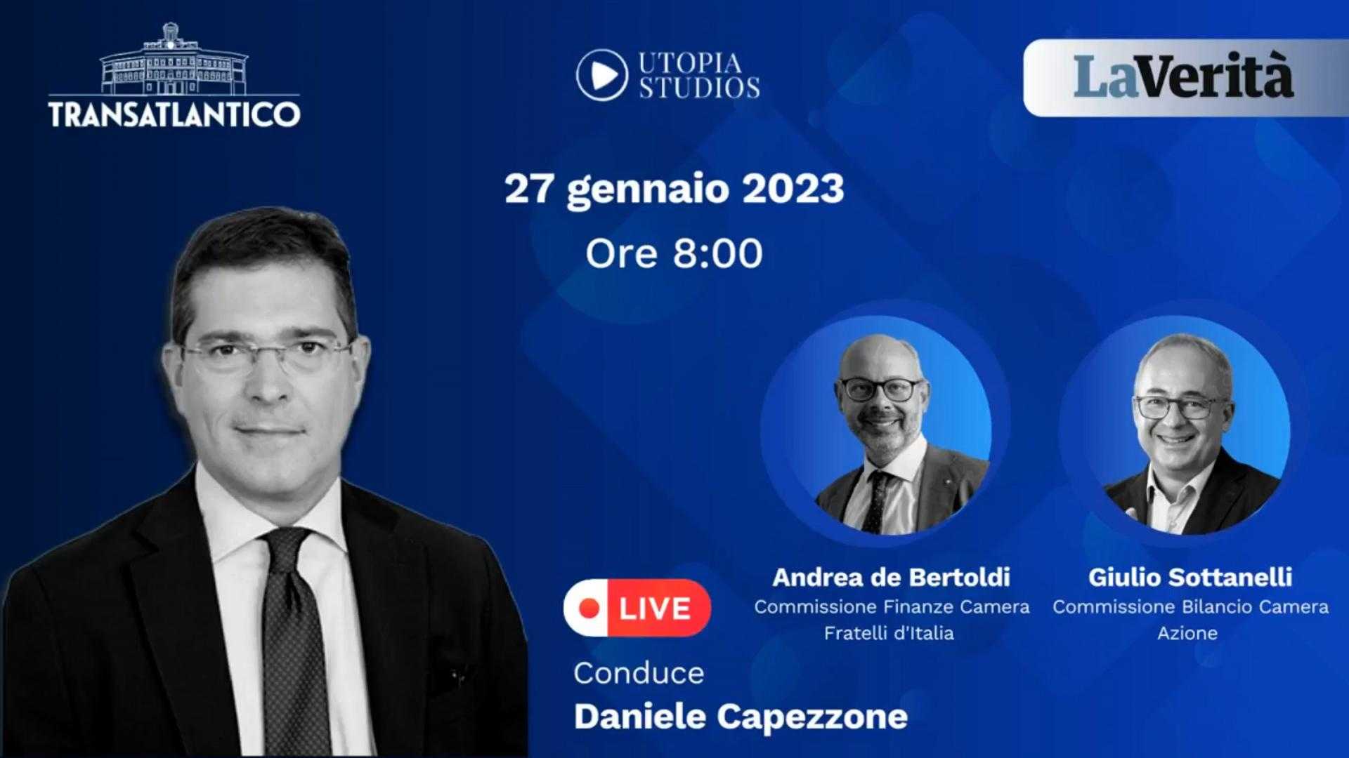 A Transatlantico confronto sui temi economici tra Terzo Polo e Fdi