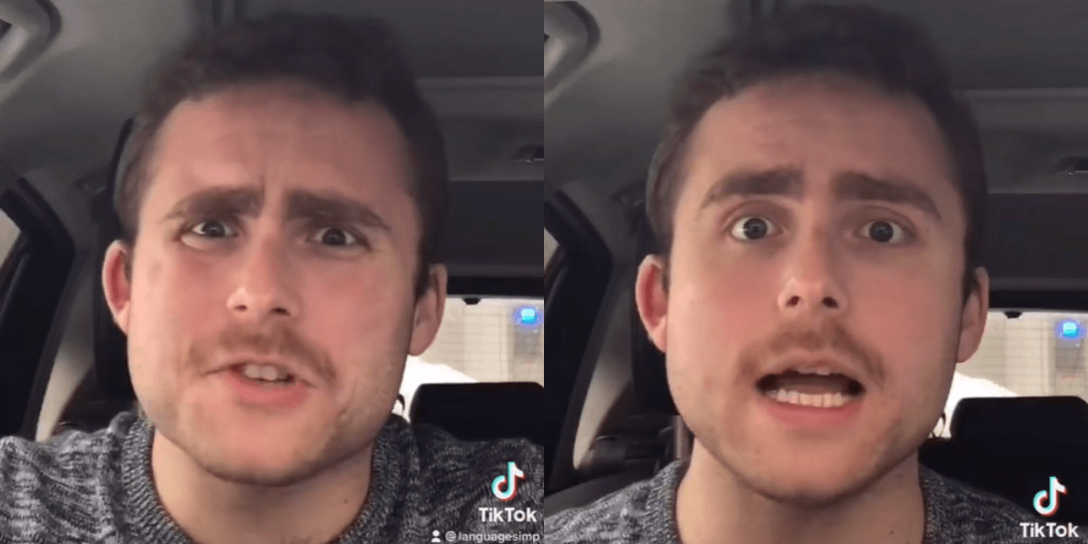 Language Expert Shows What English Sounds Like To Foreigners VIDEO Comic Sands