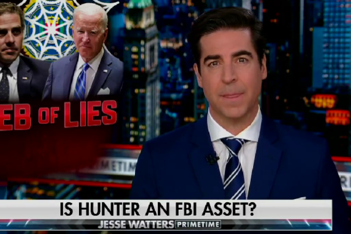 Deranged Fox News Hunter Biden Fantasies Gettin' Kinda Weird, Y'all. Yes, Just Now.