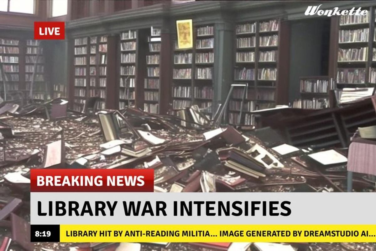 The Stupid, It Burns ... Books!