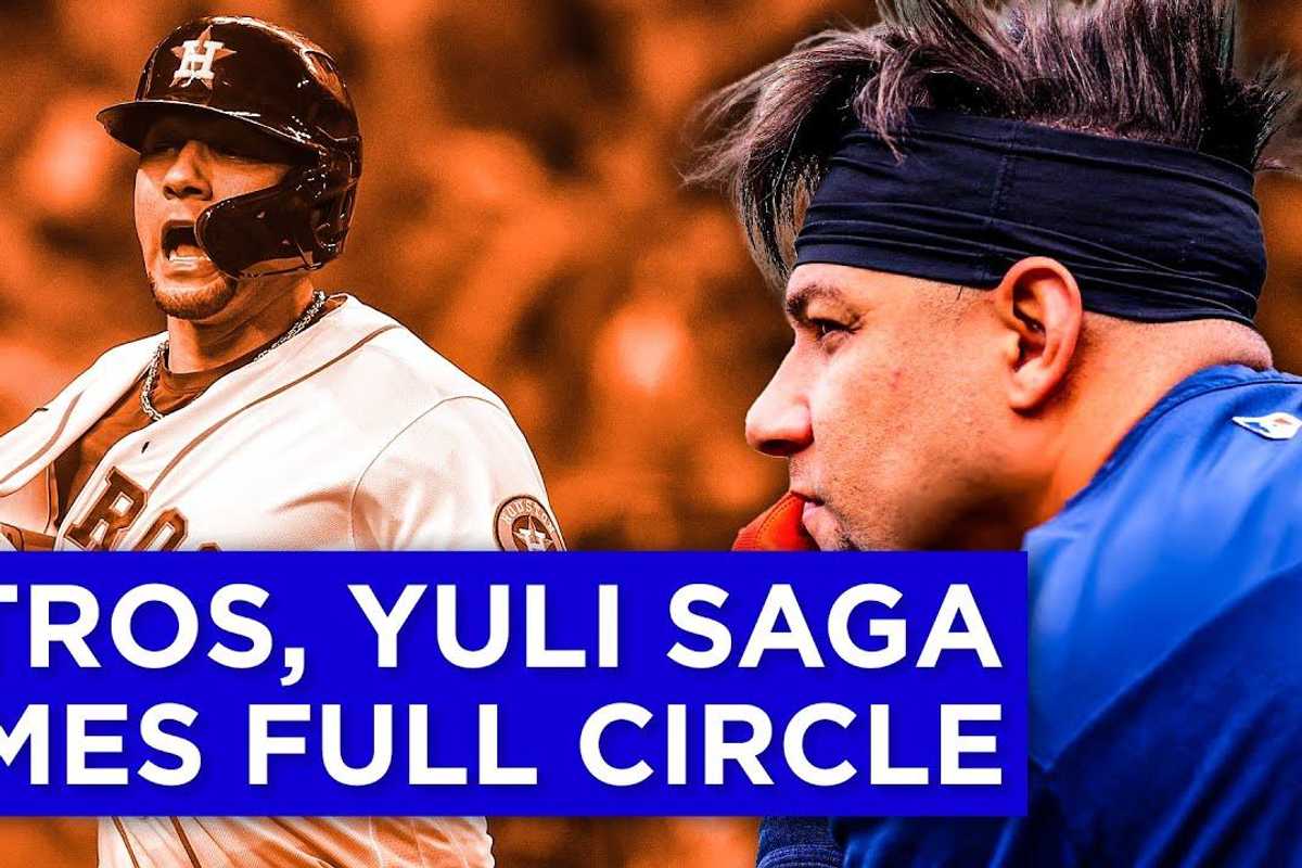 Don’t look now but Yuli, Houston Astros saga comes full circle
