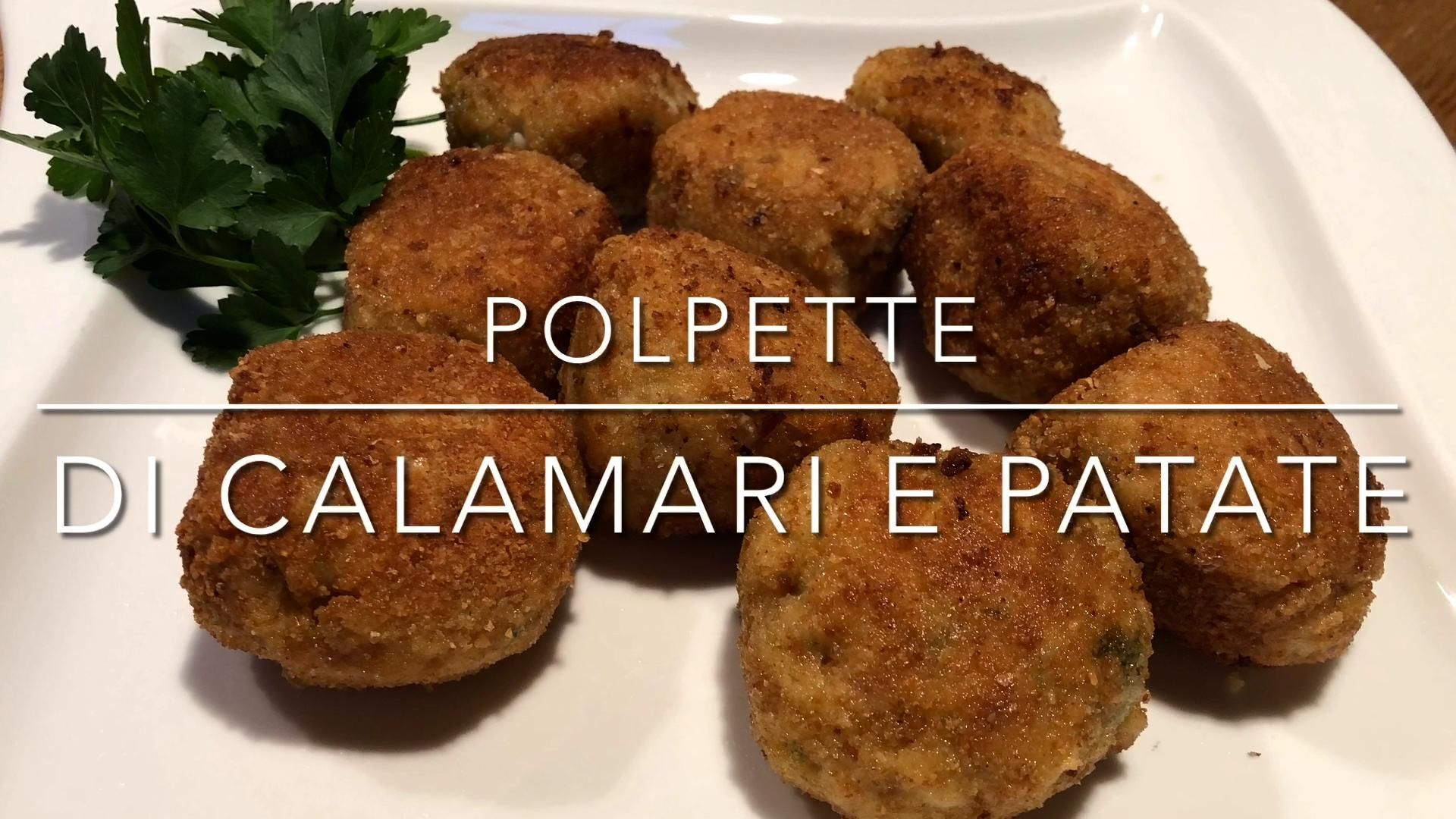 Cuciniamo insieme: polpette di calamari e patate