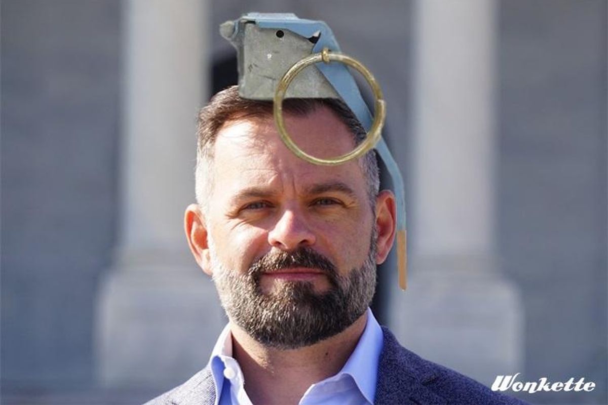 Congressional Florida Man Gives Out Dummy Grenades To Fellow Republican Dummies