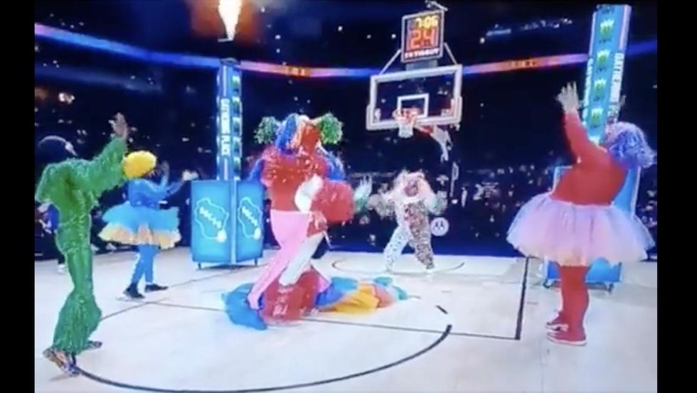 Video: Drag queens perform during Milwaukee Bucks 'Pride Night' halftime show. But not everyone is gleeful about it.