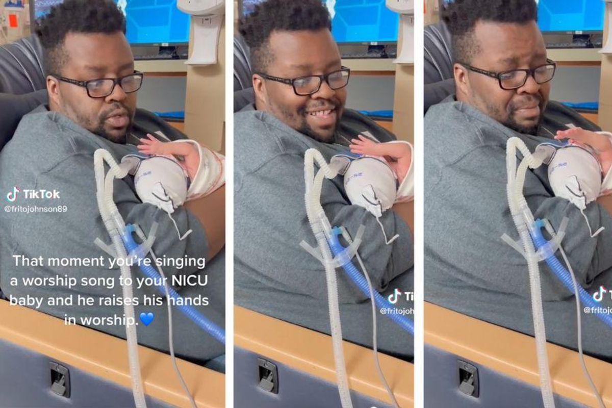 Parents Of NICU Baby Ask His Neonatal Nurse To Be His Godmother