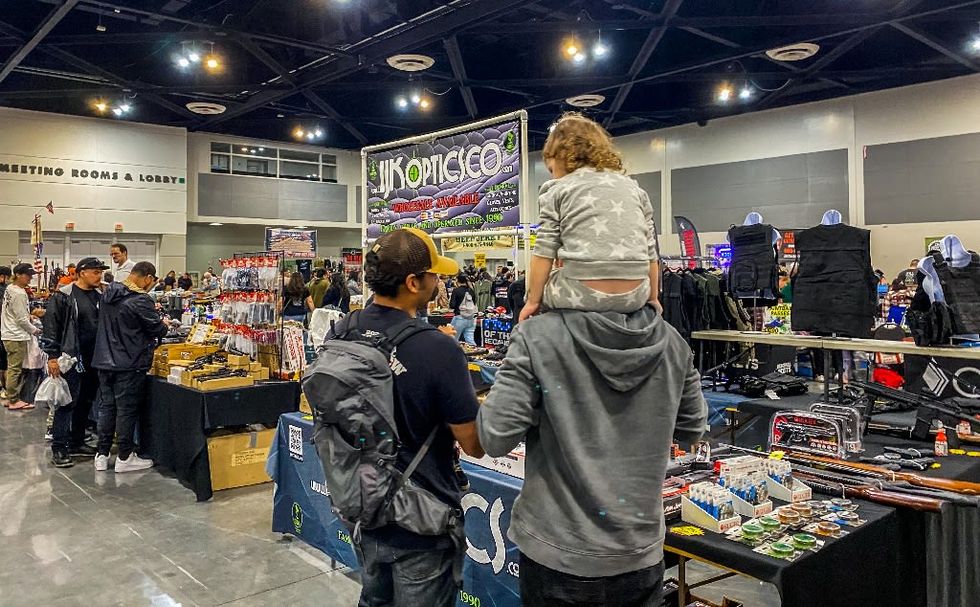 At California Gun Fair, Recent Massacres Go Unmentioned Amid Brisk Sales