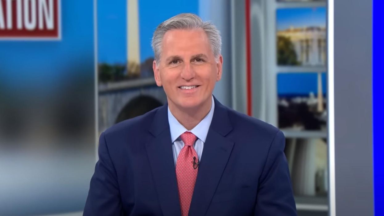 McCarthy Defames Swalwell, But Won't Answer Questions About Santos (VIDEO)
