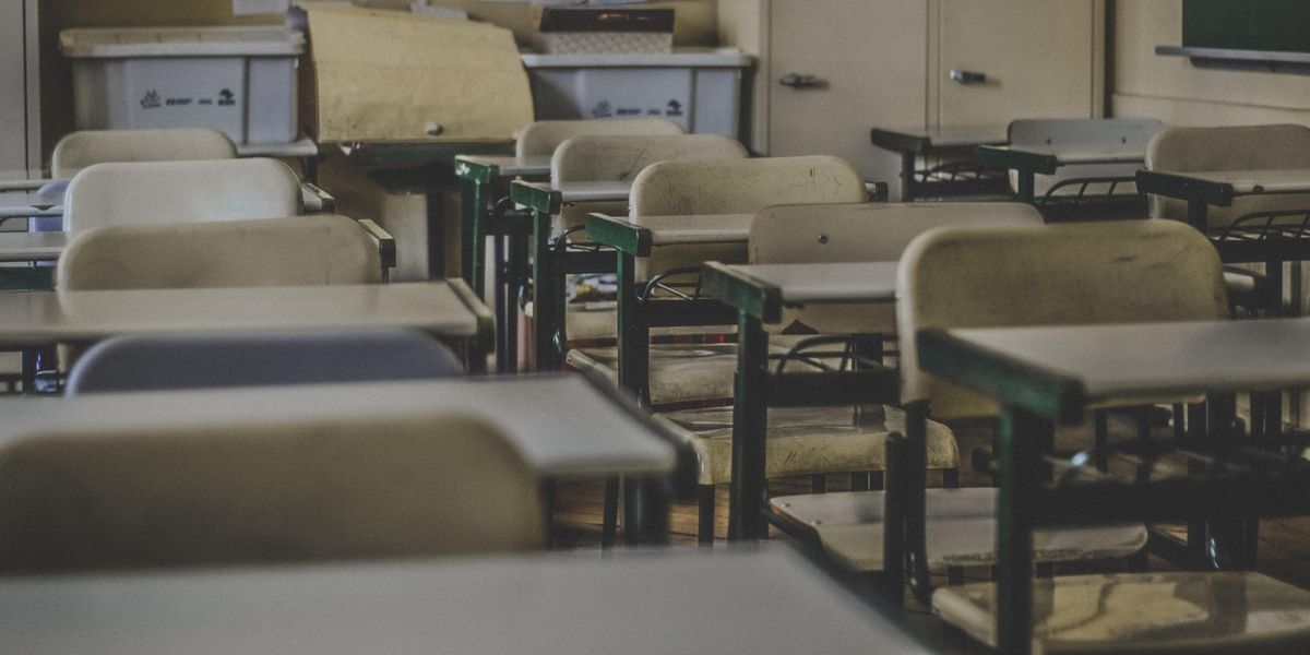 Empty classroom