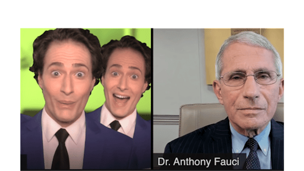 Randy rainbow Gee Anthony Fauci