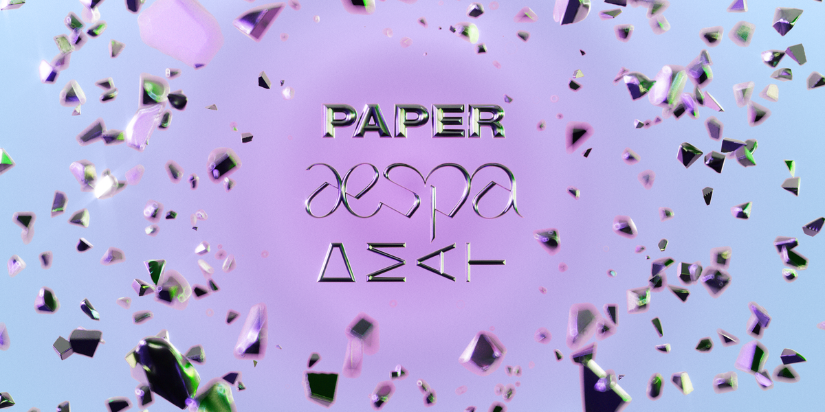 PAPER Announces aespa Digital Fashion Series With DMAT and Warner