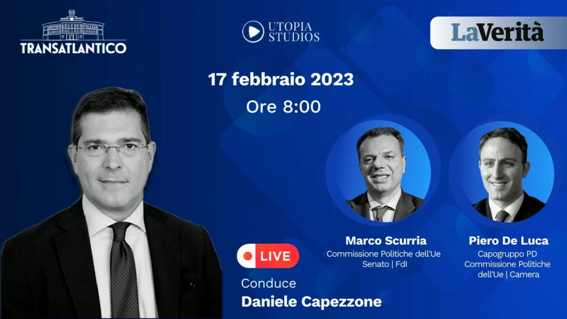 FdI e Pd a Transatlantico, confronto su questione auto Ue e direttiva immobili