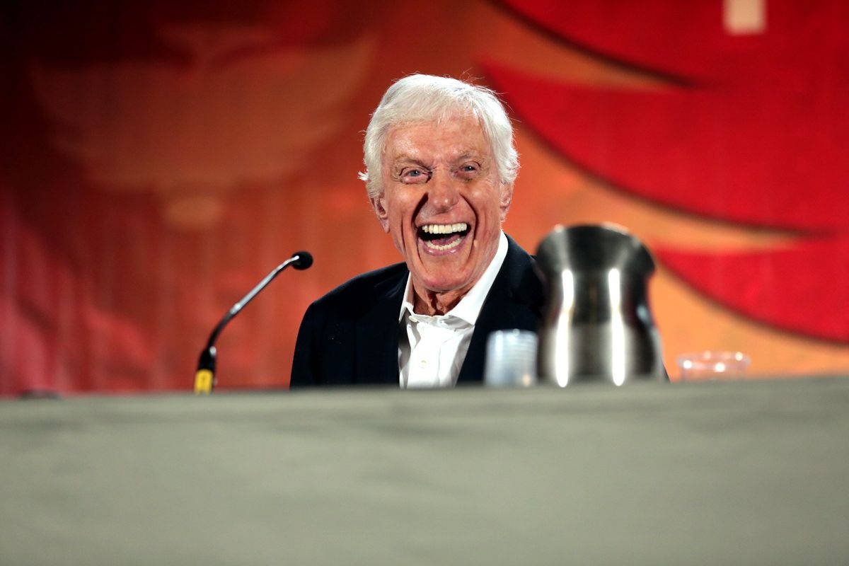 Dick Van Dyke smiling