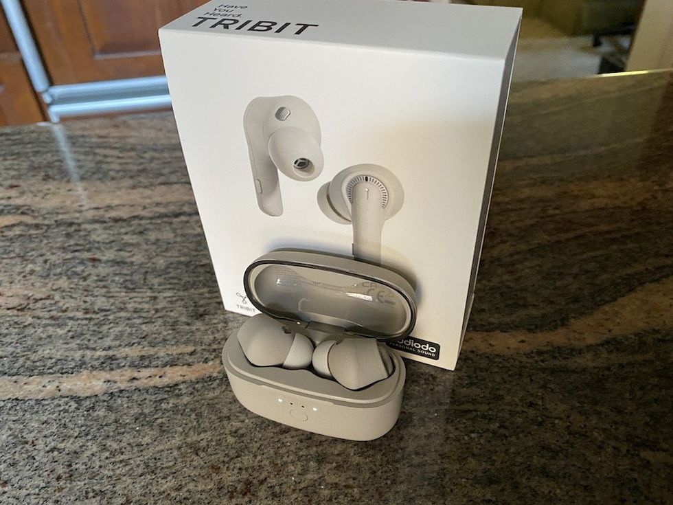 a photo of Tribit FlyBuds C1 Pro Wireless Earbuds box