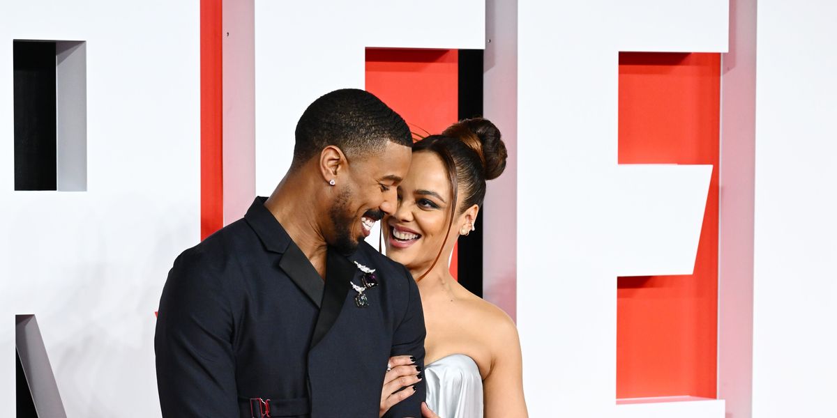 6 Times Michael B. Jordan & Tessa Thompson's Off-Screen Chemistry Had Us Wanting To See The Real Thing