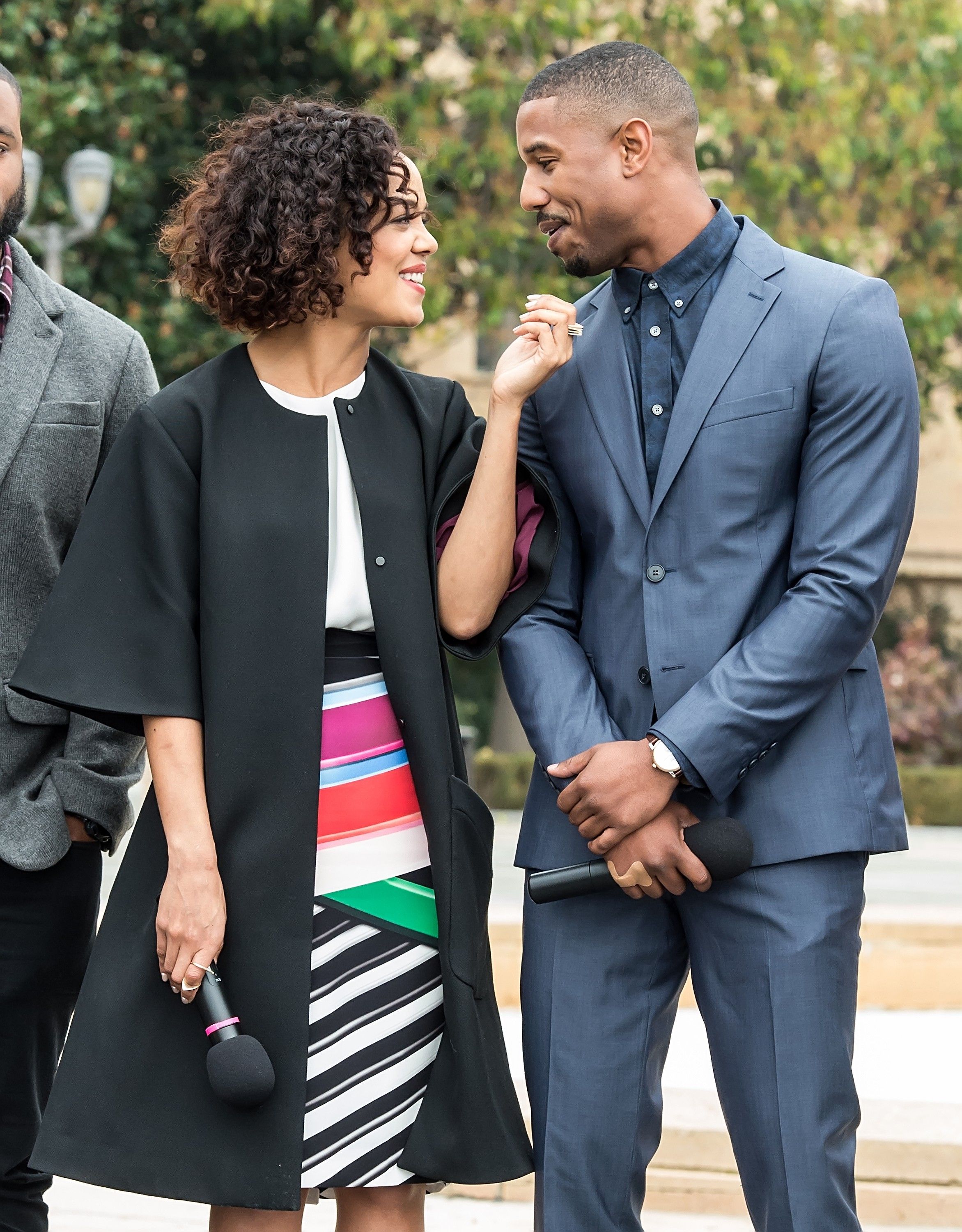 6 Times Michael B. Jordan & Tessa Thompson's Off-Screen Chemistry Had ...